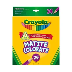 24 Matite Colorate Crayola