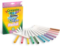 12 Superpunta Lavabili Colori Pastello