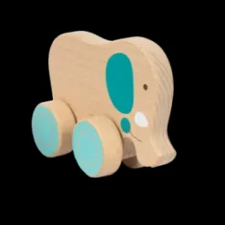 Animali In Legno Con Ruote