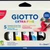 Astuccio Tempere Giotto Colori Primari 5 X 12 Ml