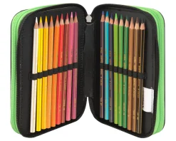 Astuccio 3Zip Green Minecraft