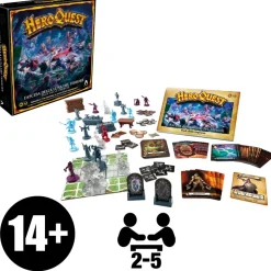 Avalon Hill, Heroquest, Pack Delle Imprese L'Ascesa Della Luna Del Terrore, E Necessario Avere Il Sistema Di Gioco Base Heroquest, Dai 14 Anni In Su
