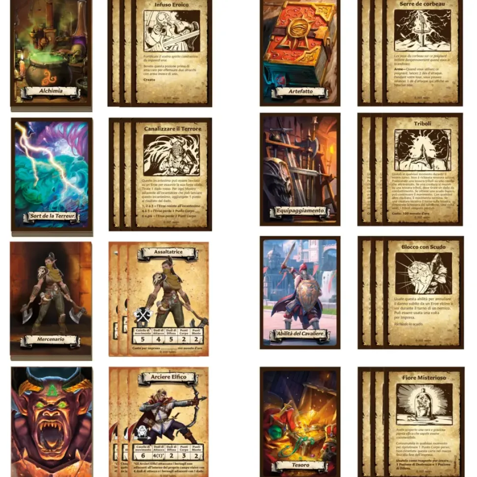 Avalon Hill, Heroquest, Pack Delle Imprese L'Ascesa Della Luna Del Terrore, E Necessario Avere Il Sistema Di Gioco Base Heroquest, Dai 14 Anni In Su