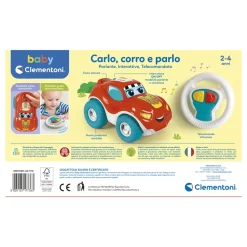 Baby Clementoni 17736 Carlo, Corro E Parlo Macchina Radiocomandata