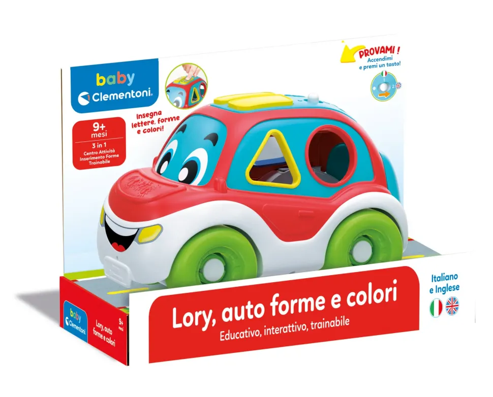 Baby Clementoni Auto Form E Colori