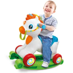 Baby Clementoni Martino Il Cavallino, Cavalcabile E Primi Passi