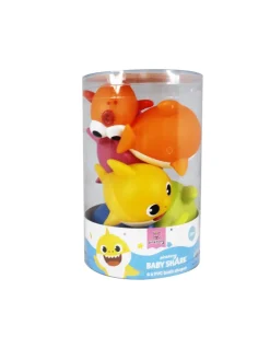 Baby Shark Set 6 Personaggi In Barattolo