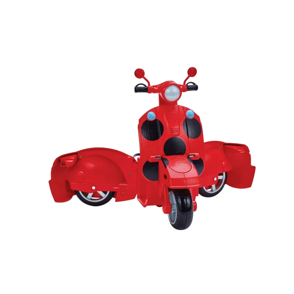 Bandai Miraculous Scooter Trasformabile Bambola Articolata Ladybug Da 26Cm
