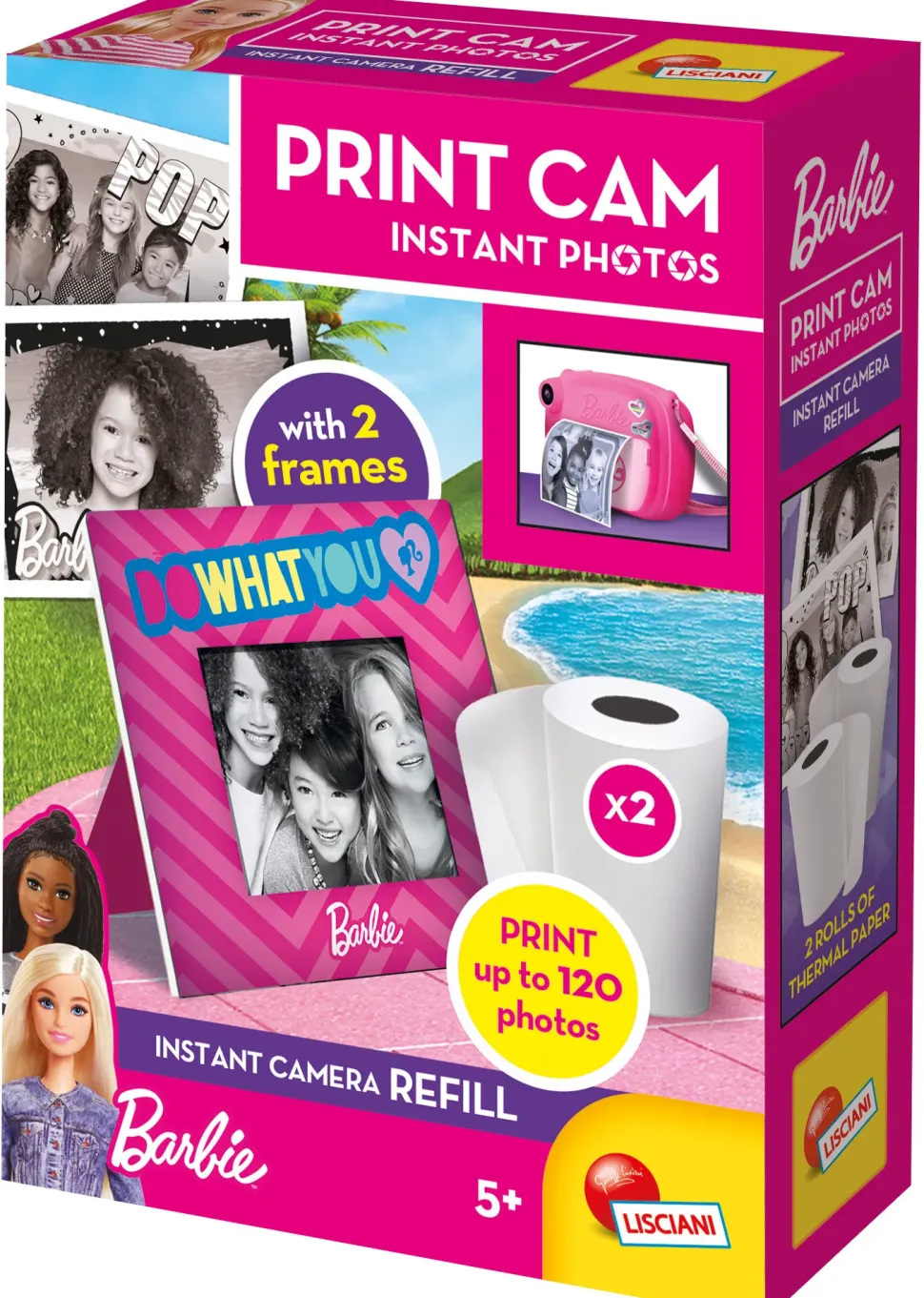 Barbie Print Cam Ricariche