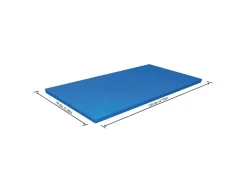 Bestway Copripiscina Steel Pro Frame Rettangolare 400X211X81 Cm