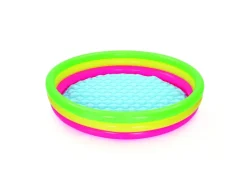 Bestway Piscina Summer A 3 Anelli Color Con Fondo Gonfiabile 152X30 Cm