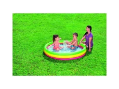Bestway Piscina Summer A 3 Anelli Color Con Fondo Gonfiabile 152X30 Cm