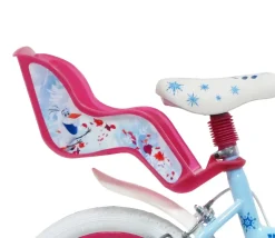 Bicicletta Da Bambini Da 14 Pollici Con Portababole Cestino E Stabilizzatori Laterali Di Disney Frozen