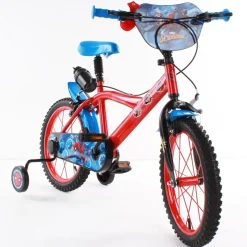 Bicicletta In Metallo Da 14 Pollici Di Spiderman Adatta Per Bambini Di 3-4 Anni