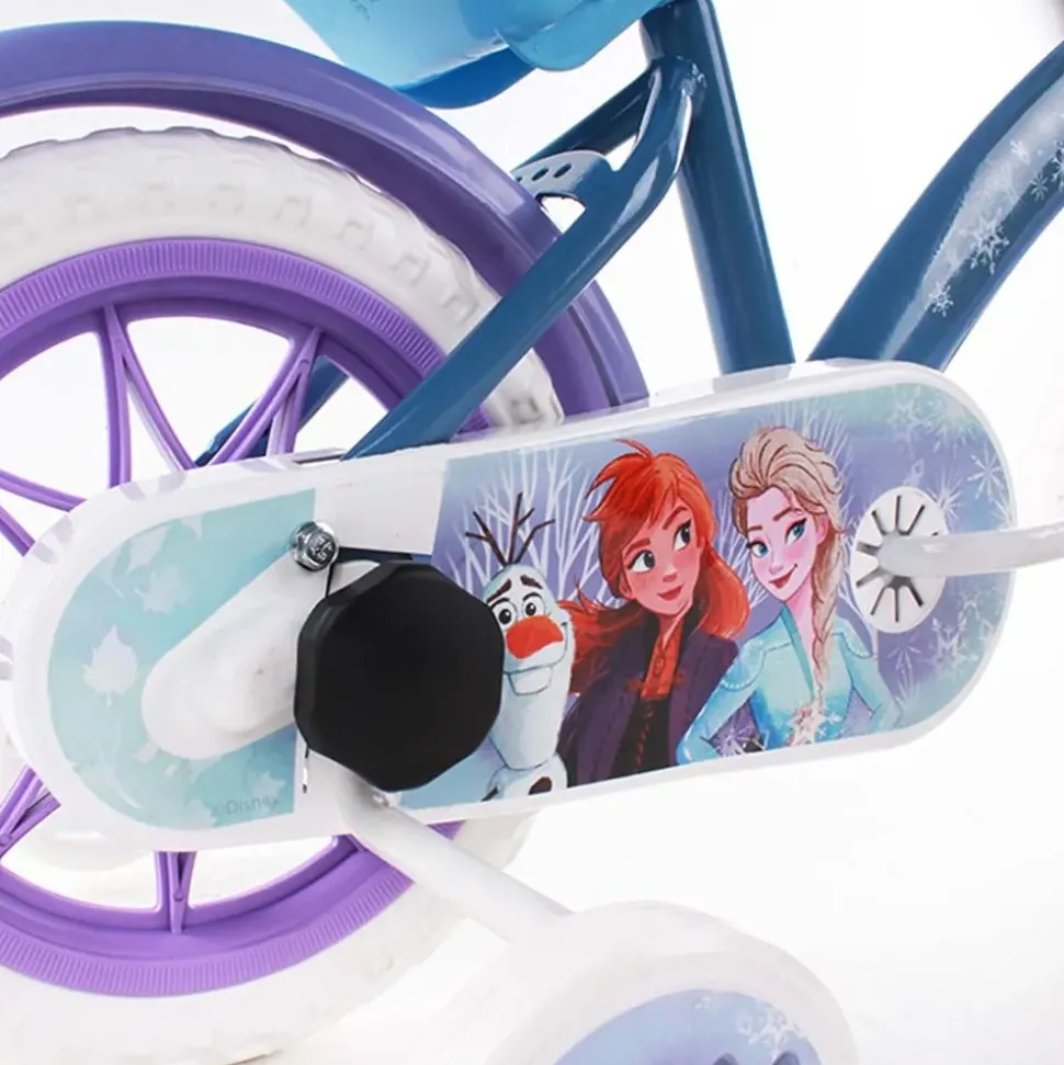Bicicletta In Metallo Da 12 Pollici Di Frozen Adatta Per Bambini Di 3-4 Anni