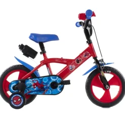 Bicicletta In Metallo Da 12 Pollici Di Spiderman Adatta Per Bambini Di 2-3 Anni