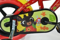 Bicicletta Per Bambini 12 Bing Telaio In Acciaio, Ruote In Gomma Gonfiabili, Stabilizzatori Di Serie E Freno Anteriore Ideale Per Bambini Di Altezza 87-100Cm, 3-5 Anni