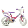 Bicicletta Winx 12" Con Portabambola, Freno E Cestino Anteriore Adatta Per Bambini Dai 3-5 Anni