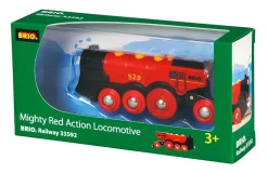 Brio Grande Locomotiva Rossa A Batterie