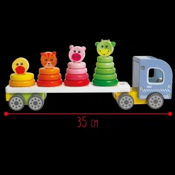 Camion Con Animali Da Impilare