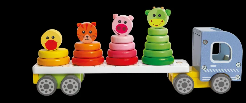 Camion Con Animali Da Impilare