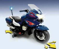 Carabineri Moto 12V Ce, Moto Elettrica Carabinieri Con Luci E Suono,Per Bambini/E Dai 3 Anni