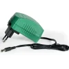 Caricabatteria 6V Con Spina Intercambiabile (Eu/Gb) E Spinotto Jack Per Batterie Peg Perego