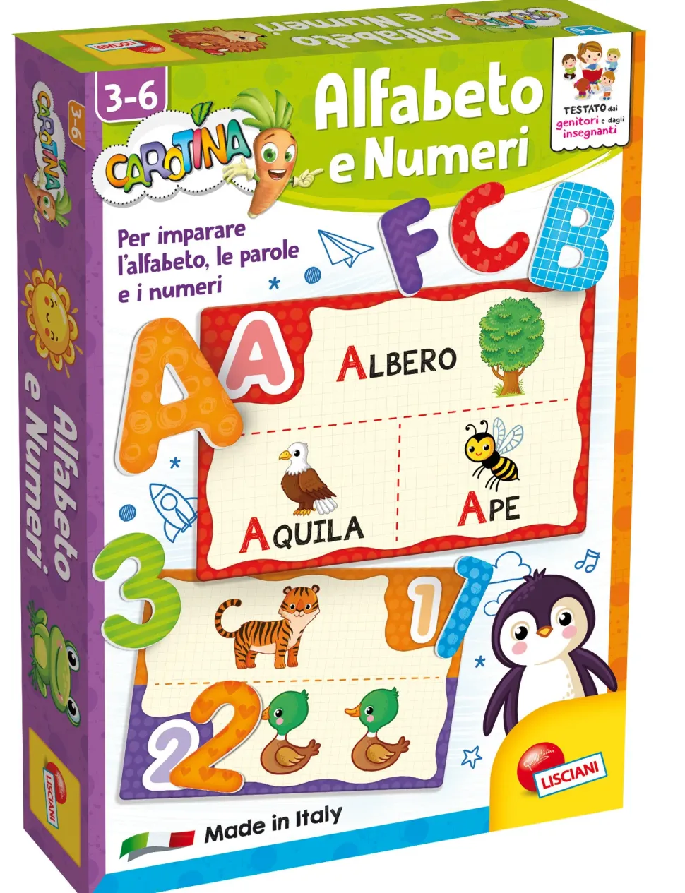 Carotina Alfabeto E Numeri