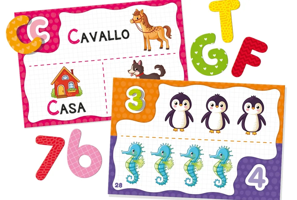 Carotina Alfabeto E Numeri