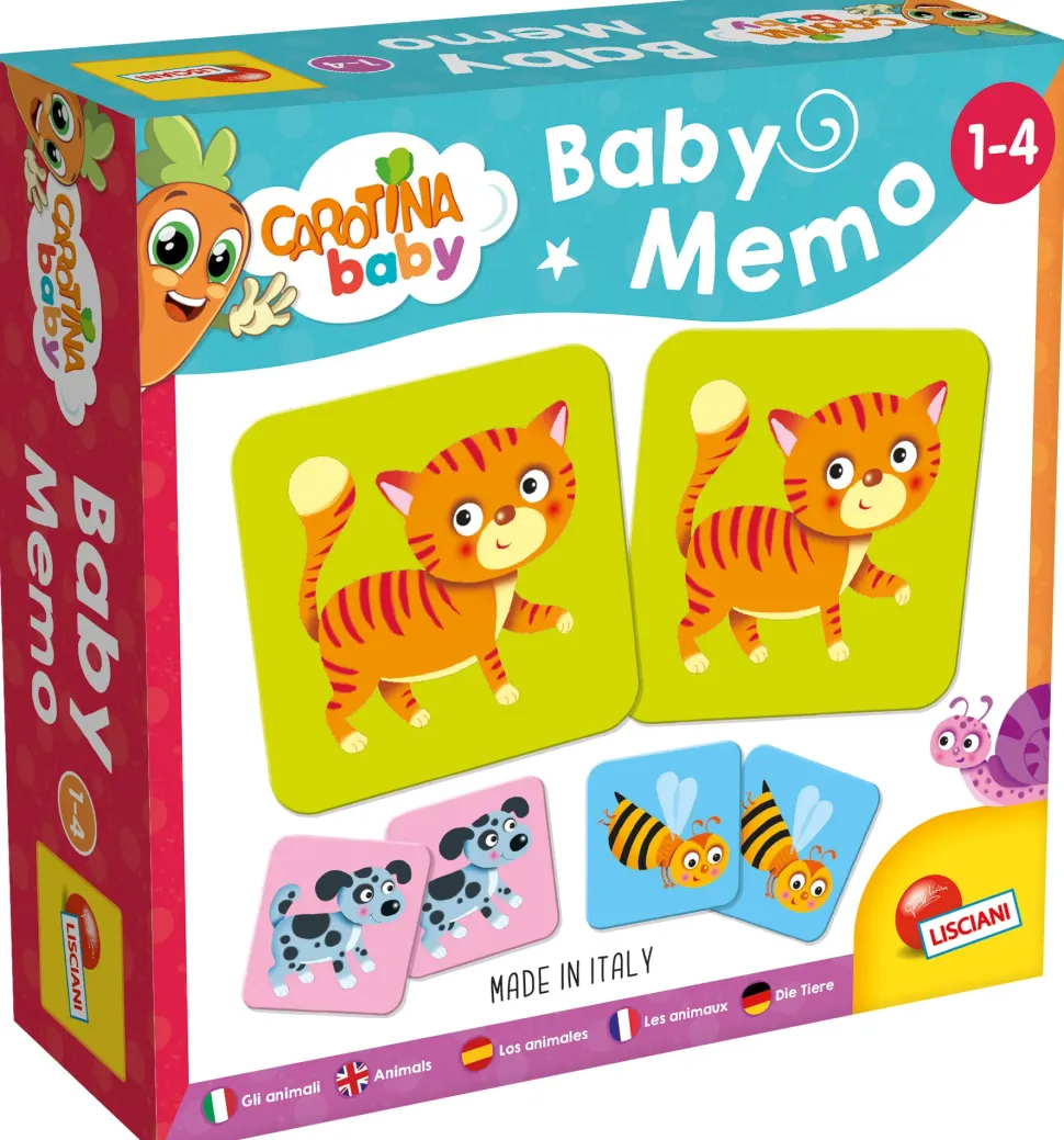 Carotina Baby Memo Gli Animali