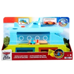 Cars Disney Pixar Auto Sottomarino Playset Per Lavaggio, Con Macchinina Saetta Mcqueen Che Cambia Colore Con L'Acqua; Giocattolo Per Bambini 4+ Anni