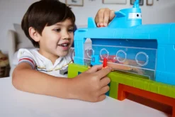 Cars Disney Pixar Auto Sottomarino Playset Per Lavaggio, Con Macchinina Saetta Mcqueen Che Cambia Colore Con L'Acqua; Giocattolo Per Bambini 4+ Anni