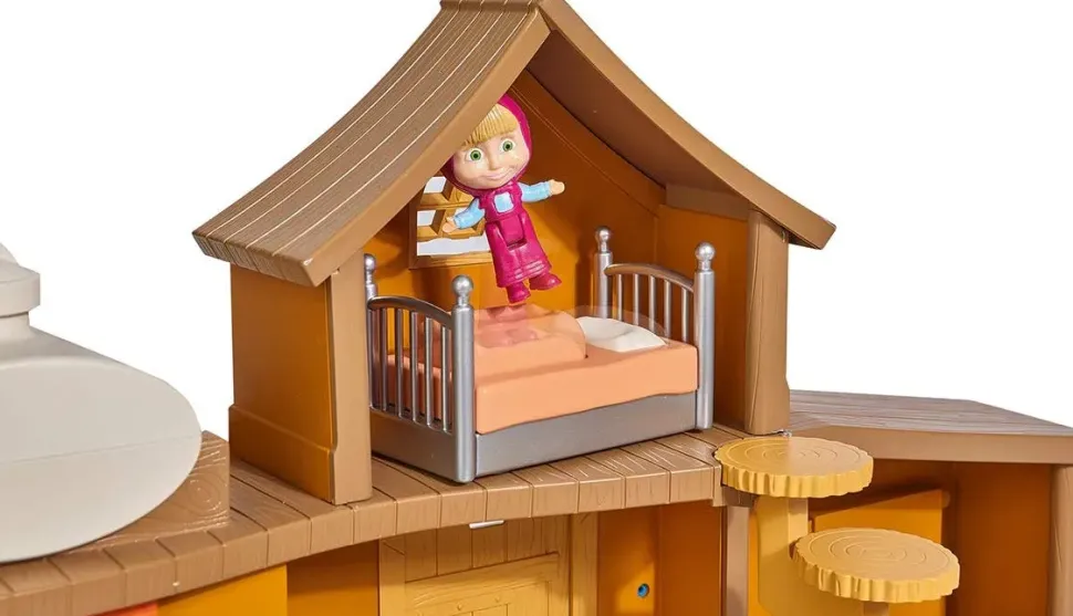 Casa Di Masha E Orso Con Personaggi