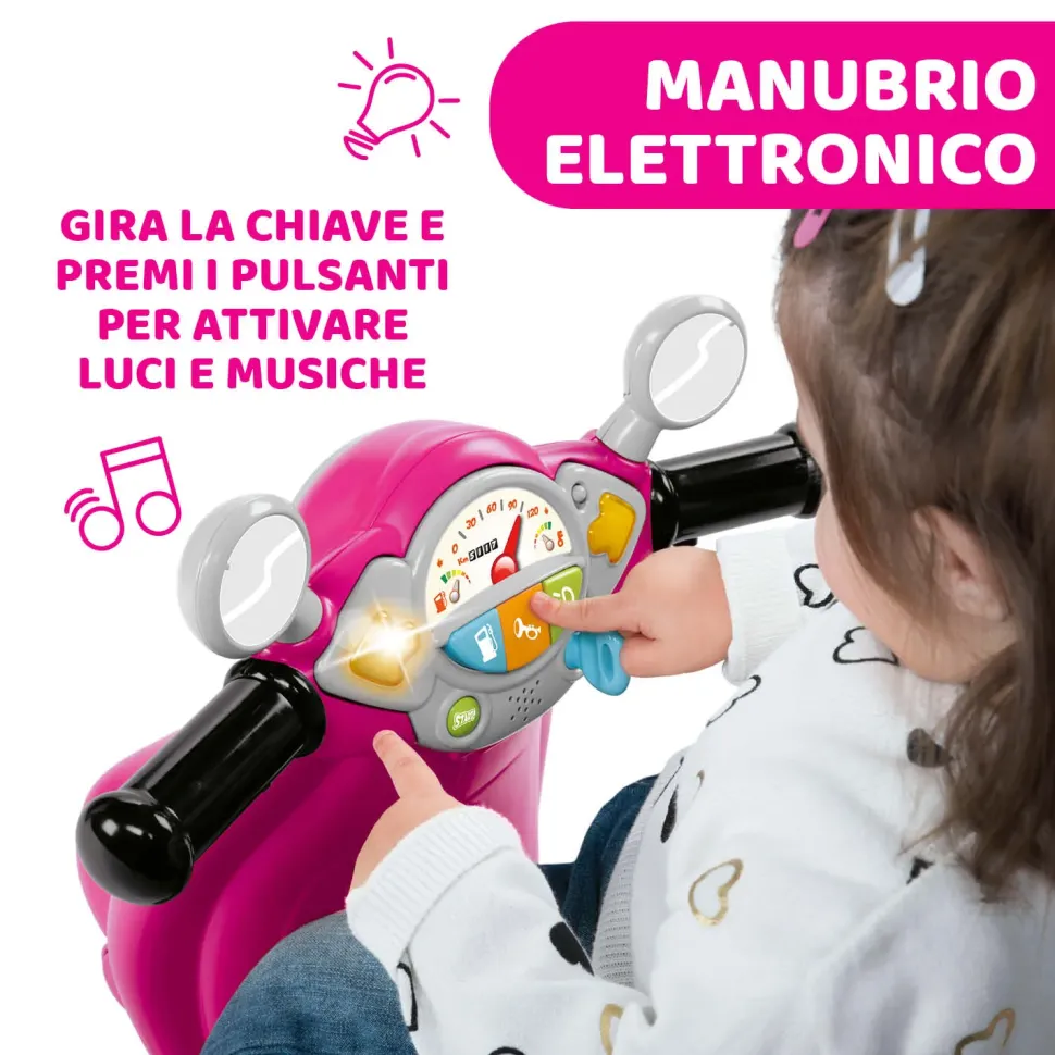 Cavalcabile Vespa Primavera Rosa