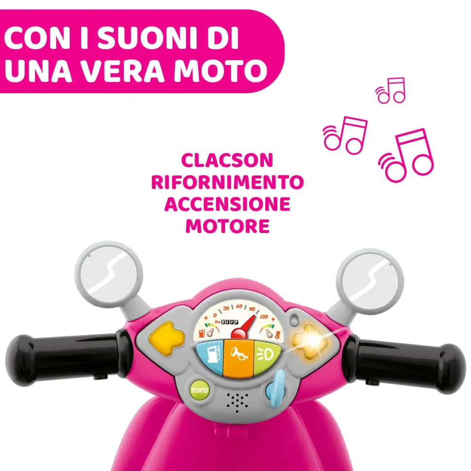 Cavalcabile Vespa Primavera Rosa