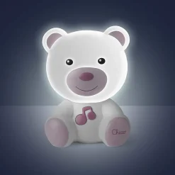 Chicco Luce Notte Orsetto Rosa