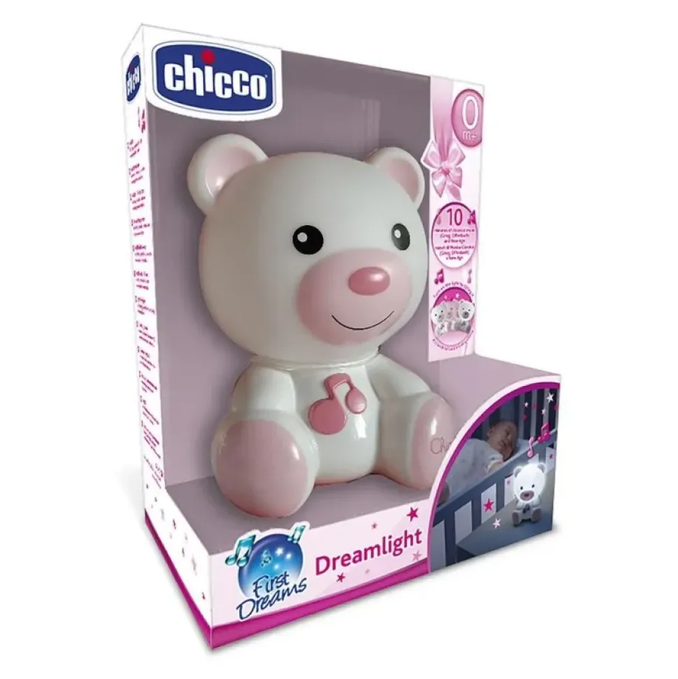 Chicco Luce Notte Orsetto Rosa