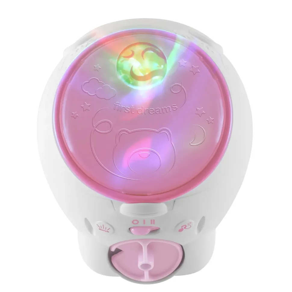 Chicco Proiettore Orso Polare Rosa, First Dreams, 0M+