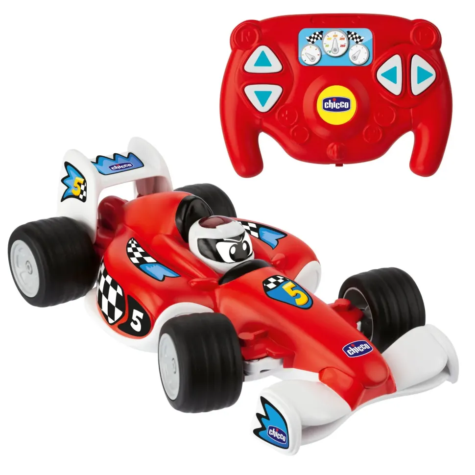Chicco Tom Macchina Da Corsa Radiocomandata, 2-6 Anni