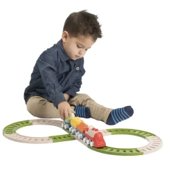 Chicco Trenino Con Playset Linea Eco+, 18 Mesi-3 Anni
