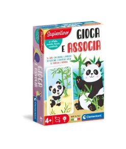 Clementoni 16308 Gioca E Associa- Animali