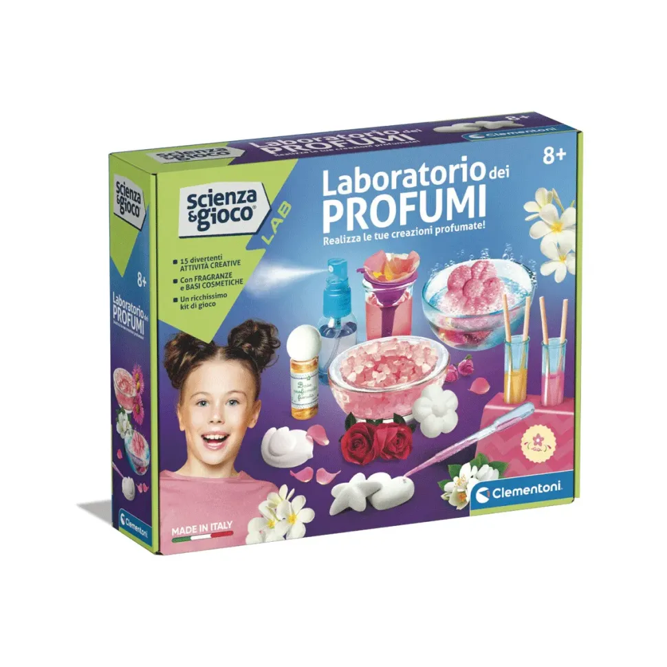 Clementoni 19346 Laboratorio Dei Profumi Con Essenze E Ingredienti Cosmetici