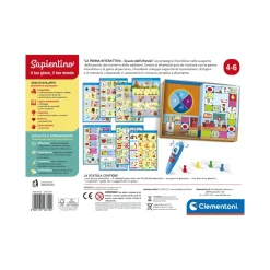 Clementoni 16749 Penna Scuola Infanzia 4 6 Con Penna Interattiva