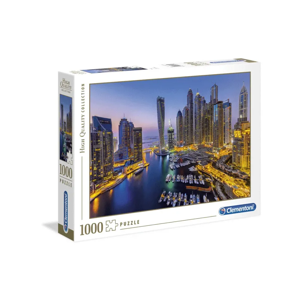 Clementoni 39381 Puzzle 1000 Hqc Dubai 70 X 50 Cm