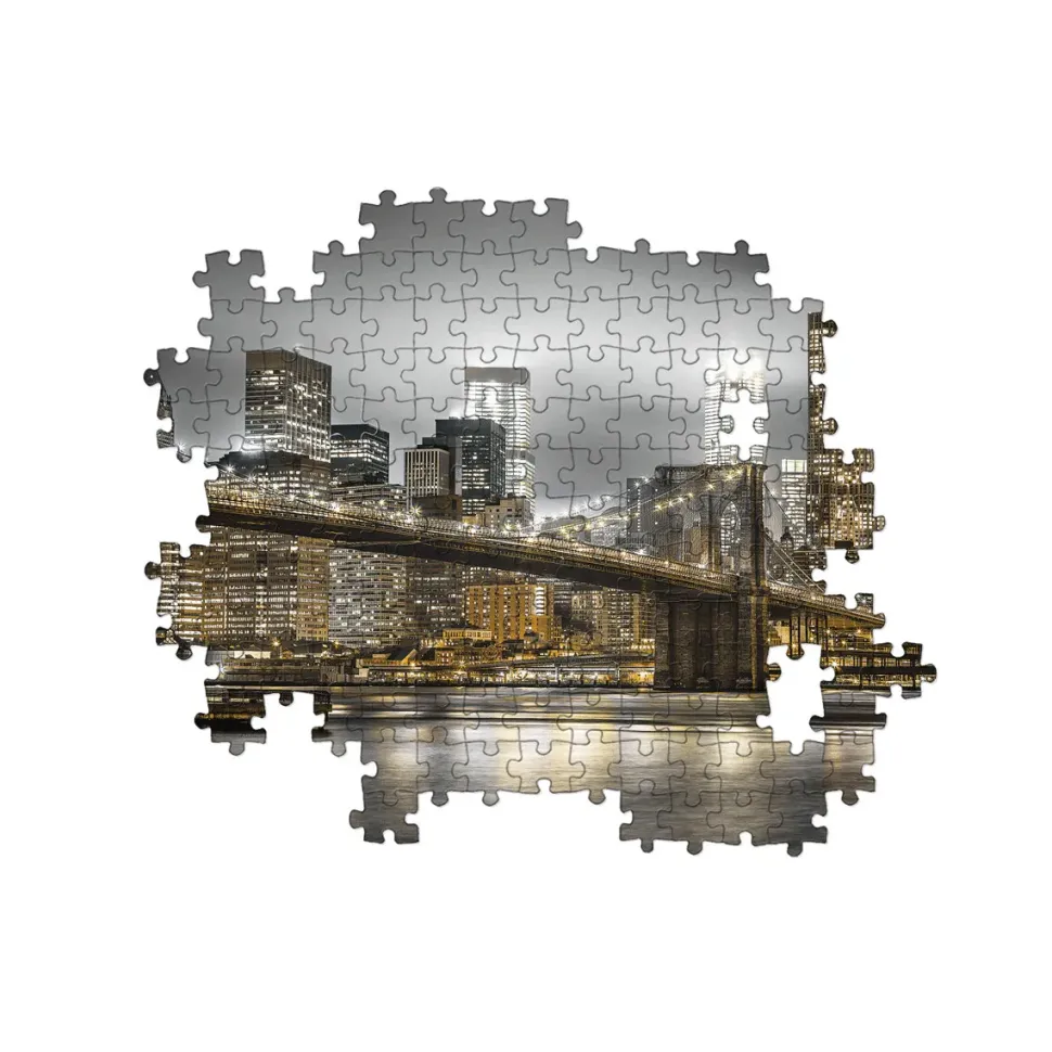 Clementoni 39366 Puzzle 1000 Hqc New York Skyline 70 X 50 Cm