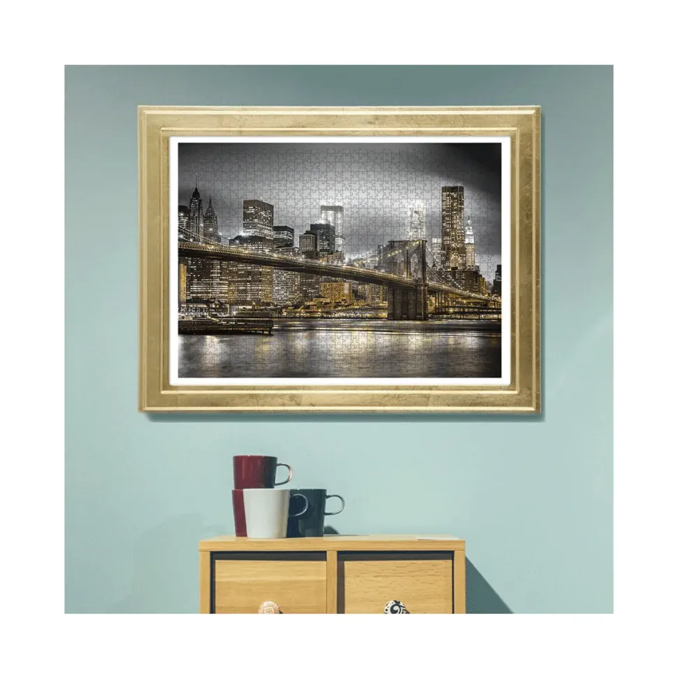 Clementoni 39366 Puzzle 1000 Hqc New York Skyline 70 X 50 Cm