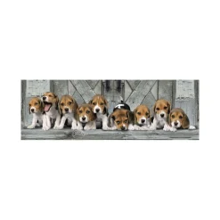 Clementoni 39435 Puzzle 1000 Pan Beagles 98 X 33 Cm
