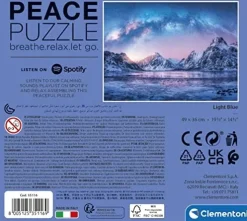 Clementoni Peace Puzzle The Mountain 500 Pezzi
