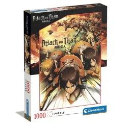 Clementoni Puzzle Attack On Titans 1000 Pezzi, Puzzle Adulti