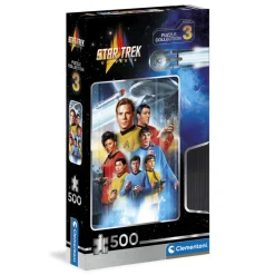 Clementoni Puzzle Cult Movies Star Trek 500 Pezzi, Puzzle Adulti